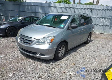 2007 Honda Odyssey Ex-L z USA, uszkodzony, nr VIN 5FNRL38717B012462